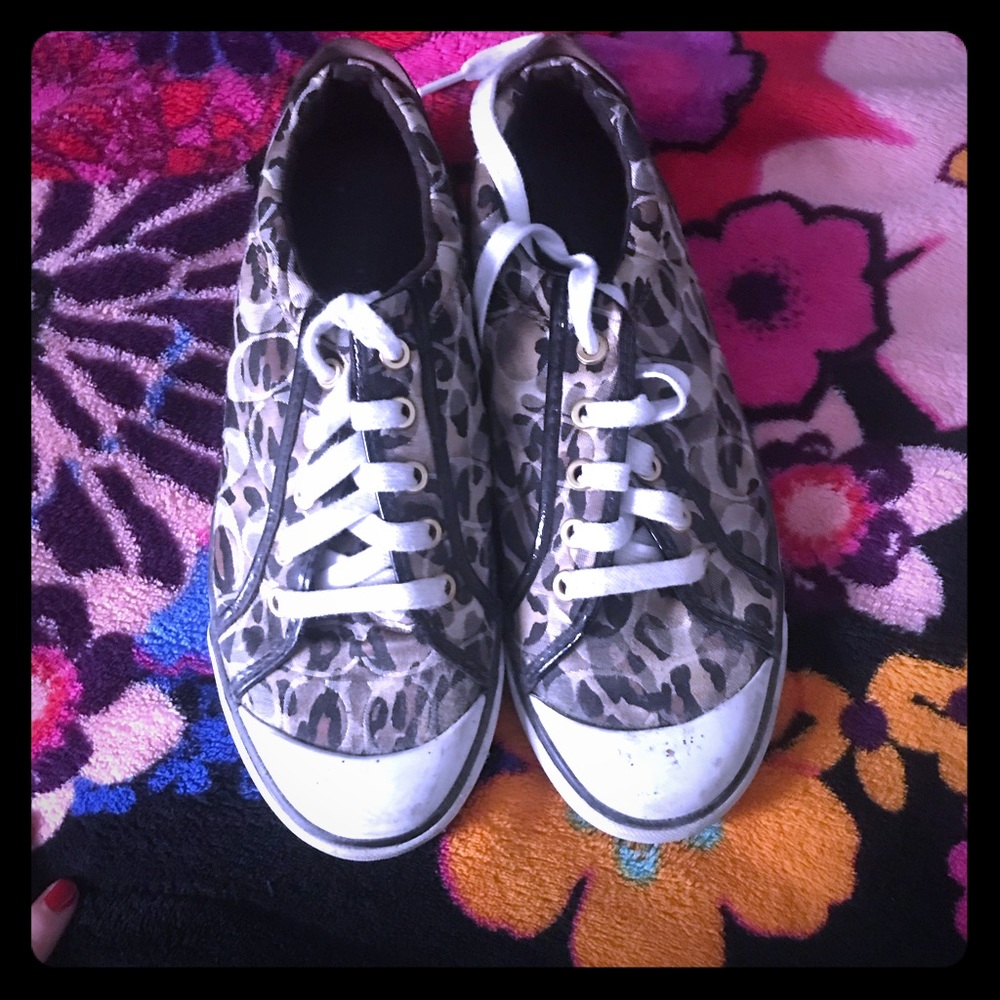 Coach sneakers size 8